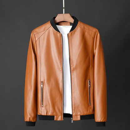 Chaqueta de cuero para hombre - Gran Nero