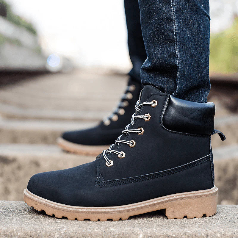 Botas de cuero para caballero